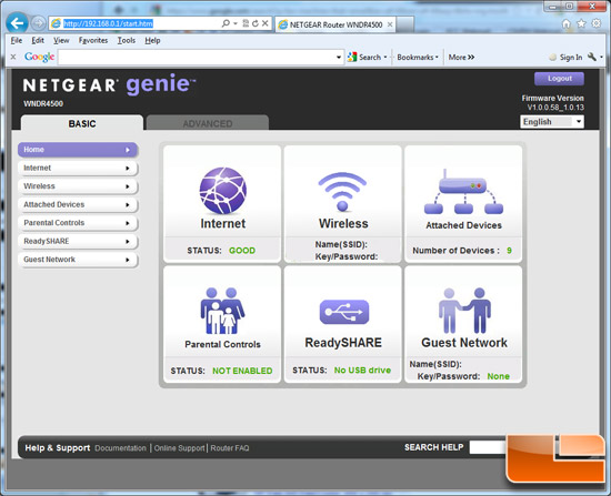 Router Port Forward Settings