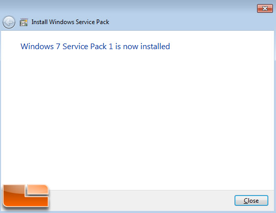 Windows 7 Installed