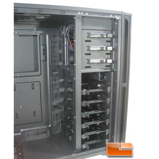 Antec P280 drive bays