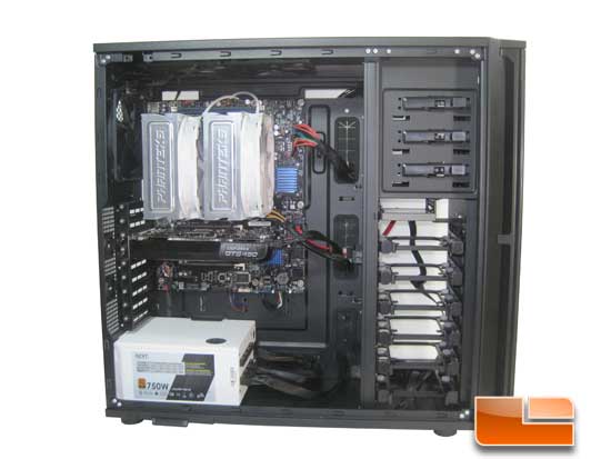 Antec P280 overall install