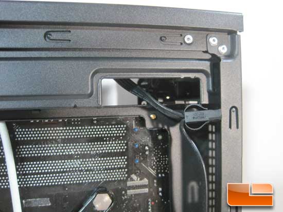 Antec P280 wire routing holes