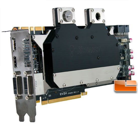 Koolance VID-NX580 on EVGA GTX 570 Koolance VID-NX580 on EVGA GTX 570