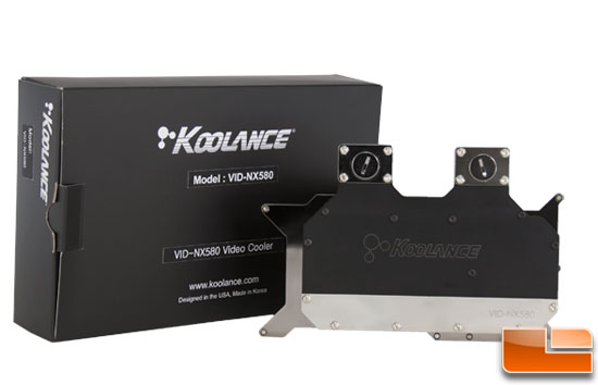 Koolance VID-NX580 GeForce GTX 580/570 Water Block Review