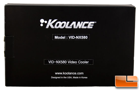 VID-NX580 Box Front