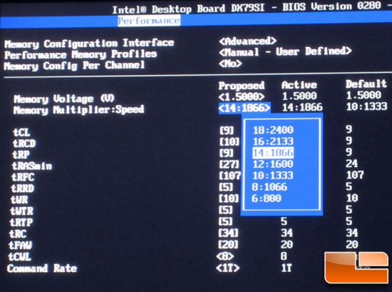 Intel DX79SI BIOS