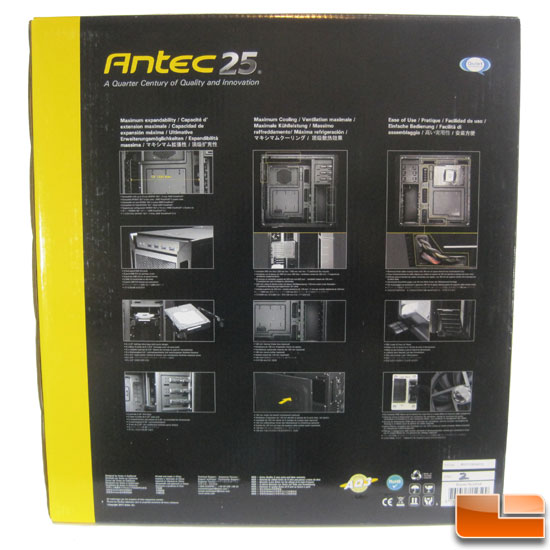 Antec Eleven Hundred box back