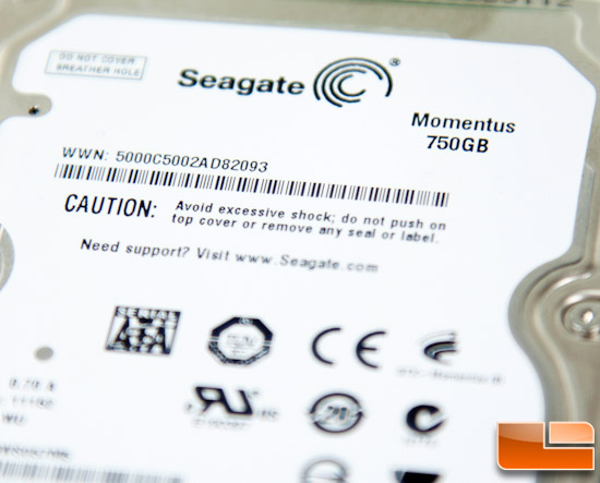 Seagate Momentus 750GB