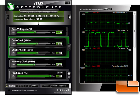 MSI N560GTX-448 Overclock