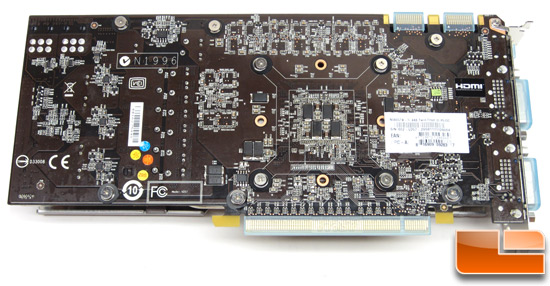 MSI N560GTX-448 Twin Frozr III Video Card Back