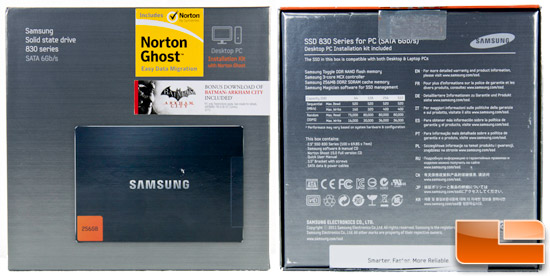 Samsung 830 256GB Box
