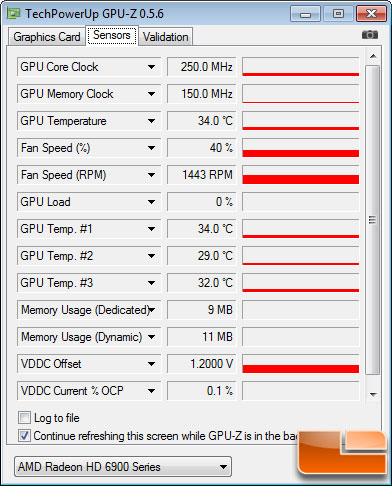 MSI R6950 Twin Frozr III PE/OC Video Card GPU-Z 0.5.6 Details