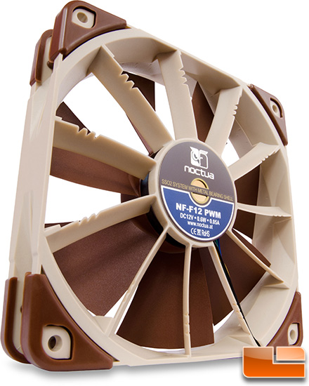 Noctua Focus Flow NF-F12 PWM Focus Flow 120mm Angle View