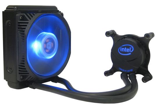 Intel LGA2011 CPU Cooler Roundup - Intel RTS2011LC water cooler