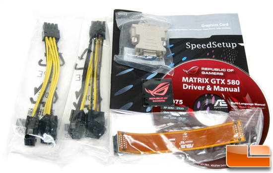 ASUS MATRIX GTX580 Bundle