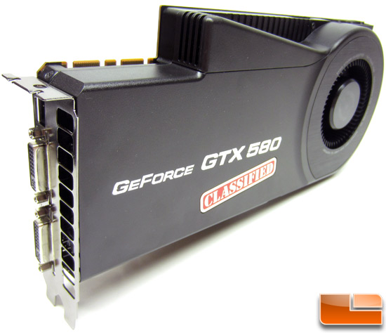EVGA GeForce GTX 580 Classified 3072MB Video Card