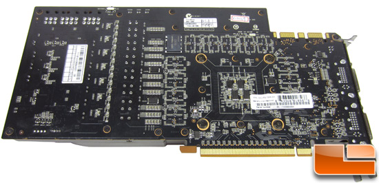 EVGA GeForce GTX 580 Classified 3072MB Video Card PCB