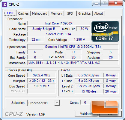 ASUS Rampage IV Extreme CPUz