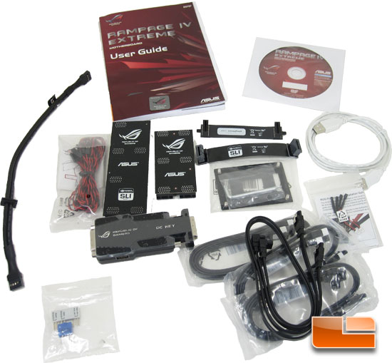 ASUS Rampage 4 Extreme Intel X79 Motherboard Retail Packaging and Bundle