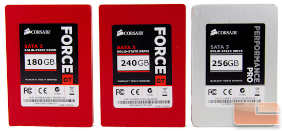 Corsair Force GT & Performance Pro SATA III SSD Roundup