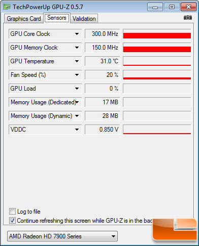 AMD Radeon HD 7970 Test Settings
