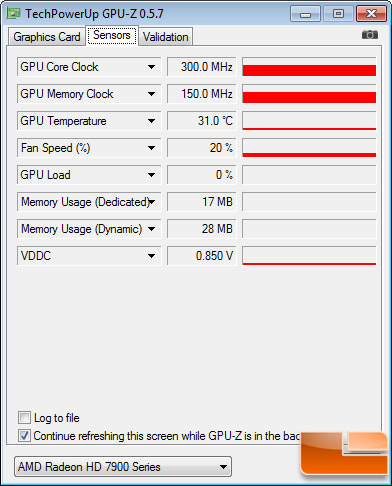 AMD Radeon HD 7970 Test Settings AMD Radeon HD 7970 Test Settings