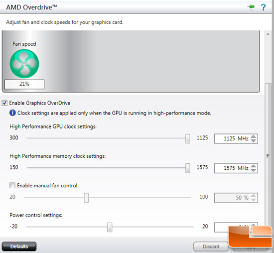 AMD OverDrive Radeon HD 7970 AMD OverDrive Radeon HD 7970