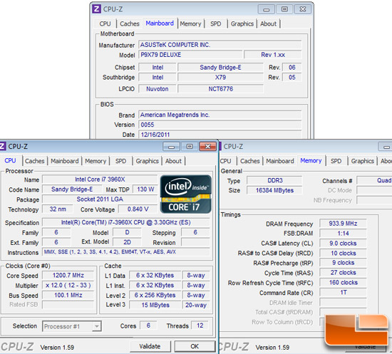 Intel LGA2011 Test System