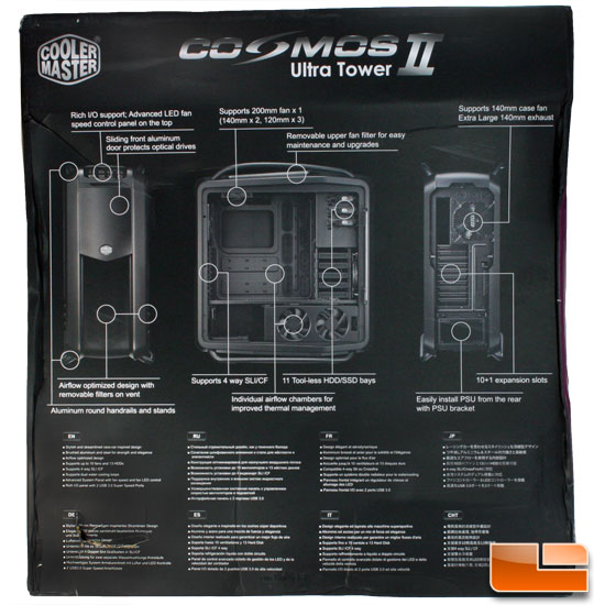 Cosmos II box back Cosmos II box back