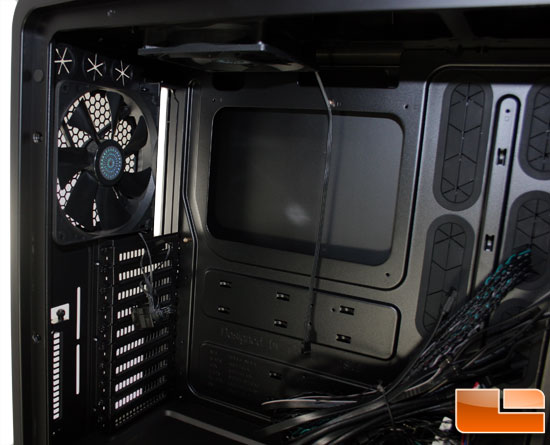 Cosmos II top and rear fans Cosmos II top and rear fans