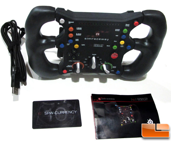 SteelSeries Simraceway SRW-S1 Box Contents