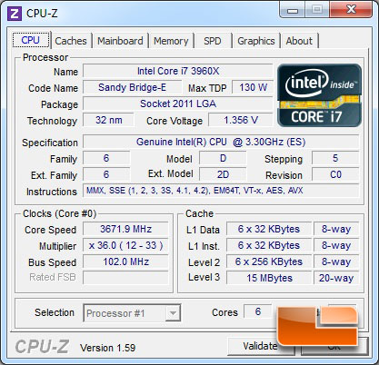 ECS X79R-AX OC Profile Overclocking