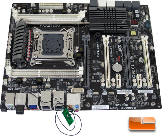 ECS X79R-AX Black Extreme Intel X79 Motherboard Layout and Features