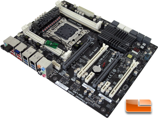 ECS X79R-AX Black Extreme Intel X79 Motherboard Layout and Features