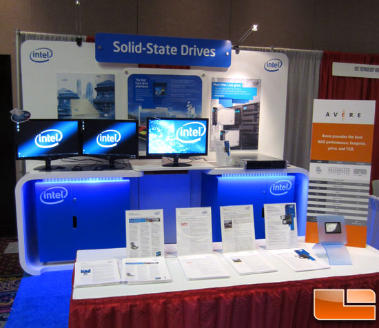 Intel Storage Visions Booth