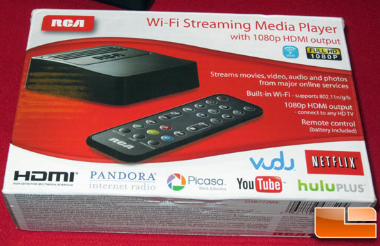RCA Wi-Fi Streaming Media Player