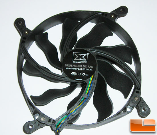 Xigmate XAF 140mm Fan Series Roundup XAF-F1451 Back