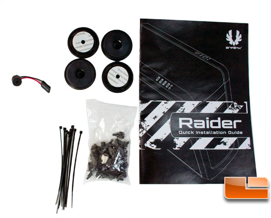 BitFenix Raider Package Contents