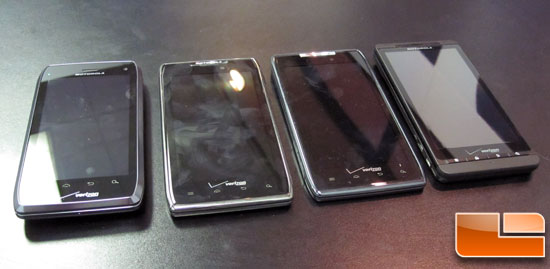 Motorola Droid 4 and Razr Maxx