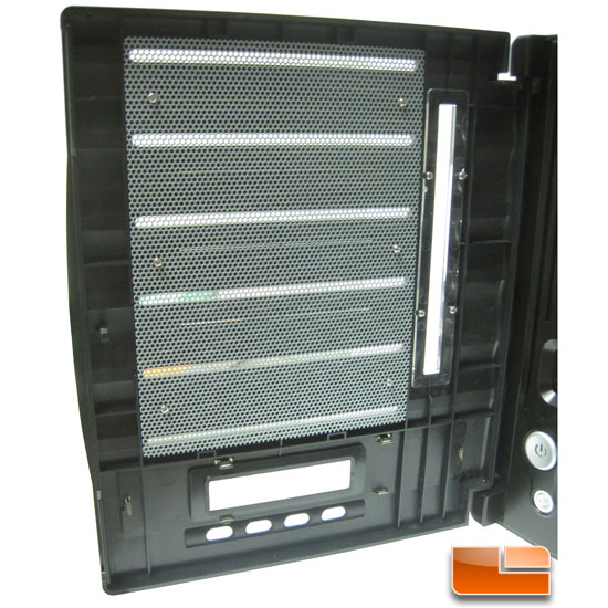 Thecus N5500 5 bay NAS bay door