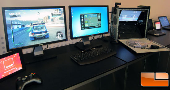 AMD CES Trinity APU Demo AMD CES Trinity APU Demo