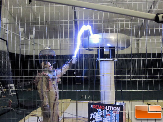 ioSafe Tesla Coil