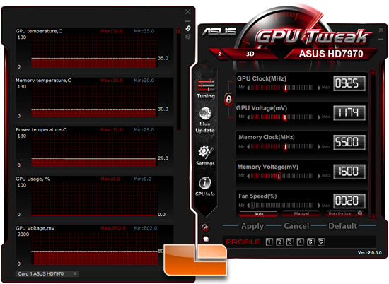 ASUS GPU Tweak Utility