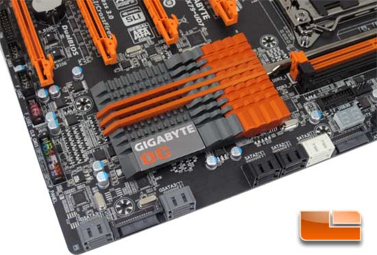 GIGABYTE GA-X79-UD7 Intel X79 Motherboard layout