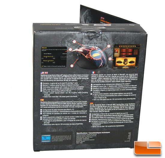 SteelSeries WoW MMO Gaming Mouse