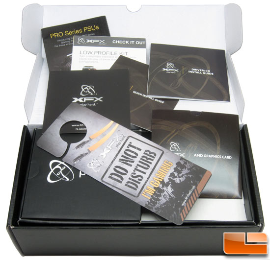 XFX R7950 Black Edition Card Retail Box