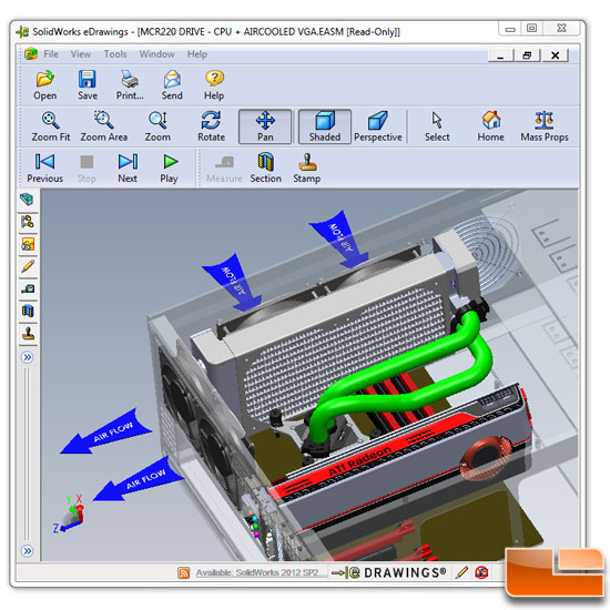 Swiftech H20-220 Edge HD liquid cooling kit 3d guide