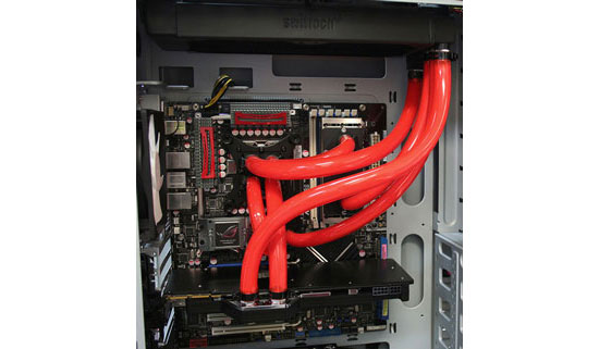 Swiftech H20-220 Edge HD liquid cooling kit parrellel loops