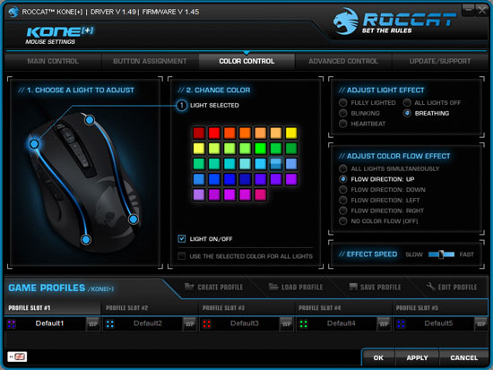 Roccat LED control Roccat LED control