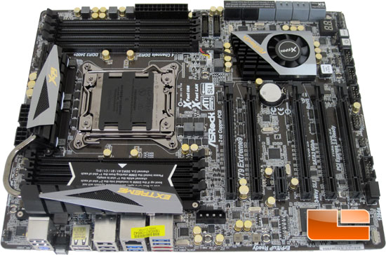 ASRock X79 Extreme9 Motherboard Layout