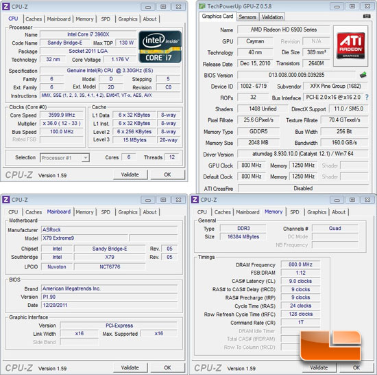 ASRock Extreme 9 Intel X79 System Settings